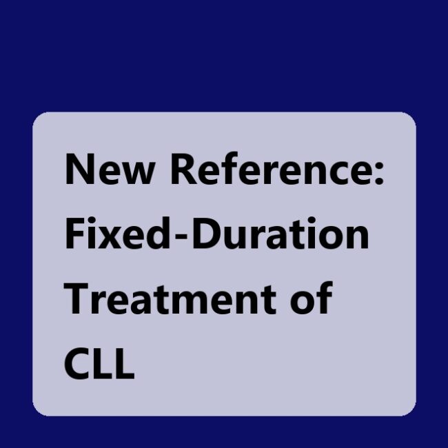 New Reference: Fixed-Duration Treatment of CLL - Altai Oncology Software